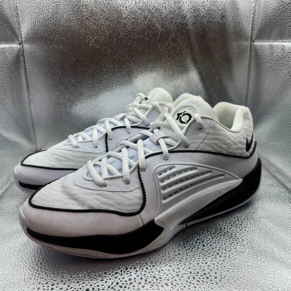 Size‎ 9 Nike KD 16 TB Promo Mens White Black Basketball Shoes DZ2927-100 main image 2